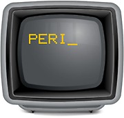 Screen with PERI slogan