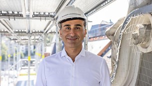 Portrait von Yasar Bülbül, Bauleiter bei Wanner + Frankhauser AG