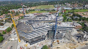 Progetti PERI - Nuovo quartier generale di Sasol, edificio di 10 piani superiori e 7 interrati