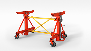 Table Striking and Transportation Trolley: Easy and simple moving of slab tables