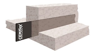 The CEMflex plate is cast centrally along and perpendicular to the construction joint. By doing so, it creates a physical barrier and prevents the transmission of water at the construction joint.