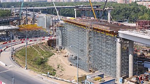 3 000 тонн оборудования PERI доставлено для реконструкции Бусиновской развязки