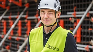 Marek Osak, właściciel firmy Budmos