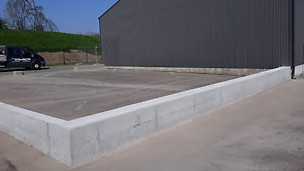 De DUO panelen zijn eenvoudig te demonteren en zorgen bovendien voor een mooi betonresultaat.