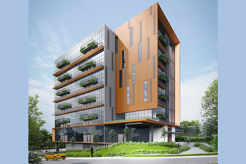 Artist’s impression of the completed Ispring industrial building. Image credit: ID Architects Pte Ltd