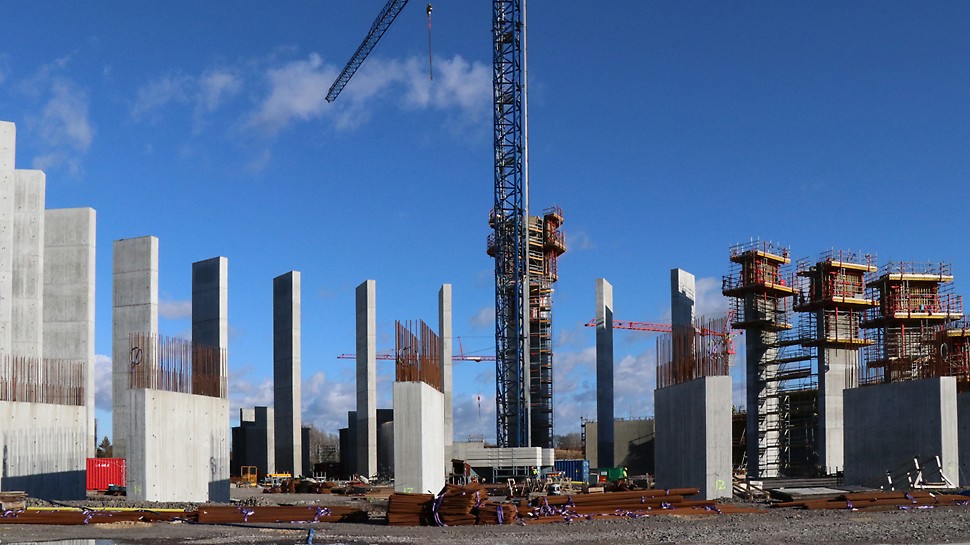 Nya vattentornet i Helsingborg - projektet startade 2018 och ska stå färdigt under 2020