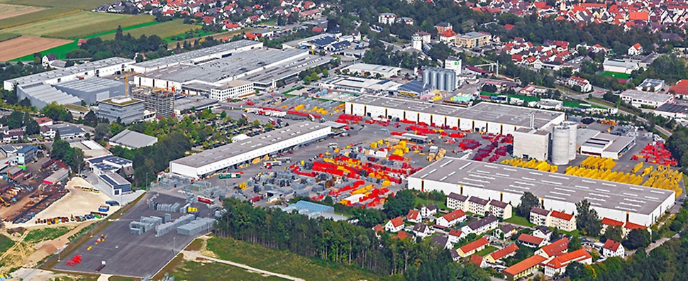 PERI was founded in January 1969. At first, there was only one engineer‘s office but, in April 1969, work had already begun on the building of a small production hall on a plot of land on the outskirts of Weissenhorn. Since then the PERI areal has been continuously expanded and extended.