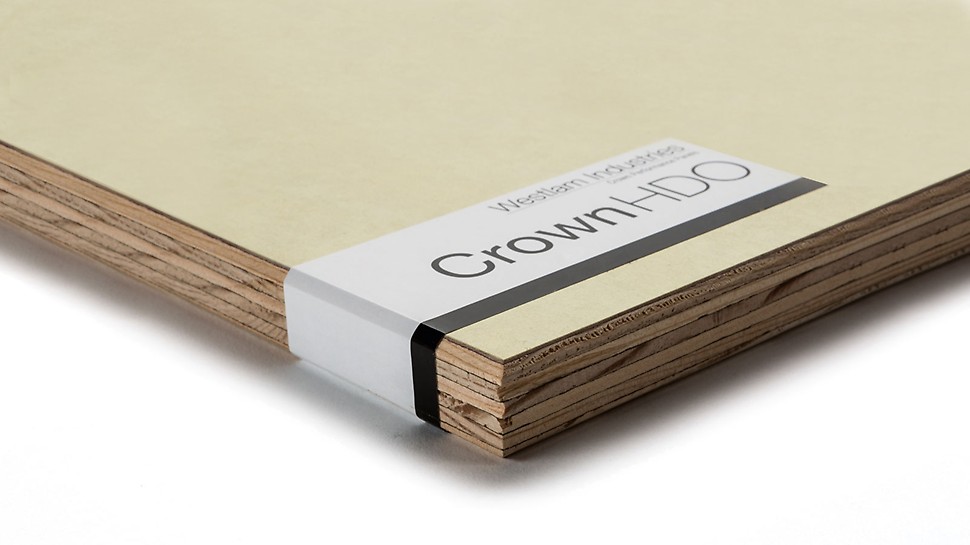 Struc 1 concrete form plywood that is ideal for applications that require higher panel reusability.
