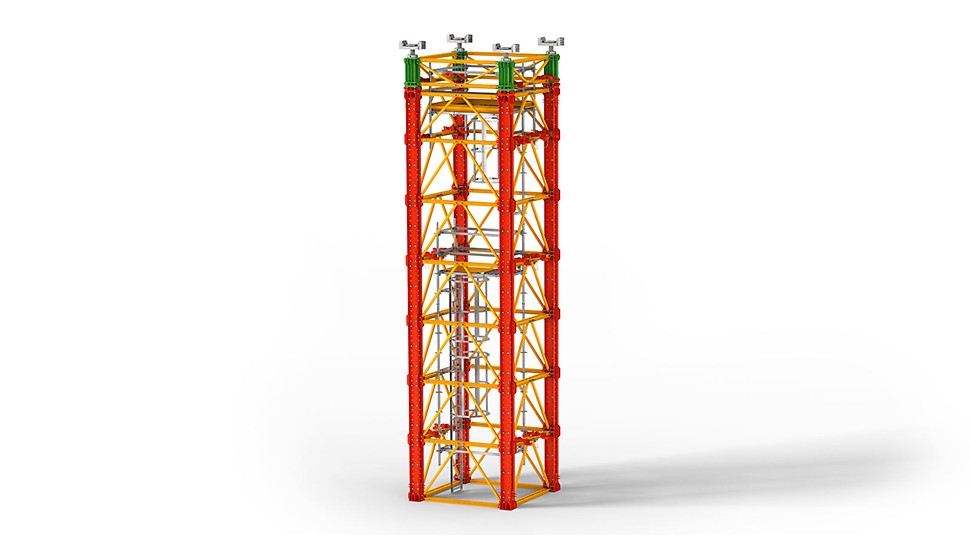 VARIOKIT VST Tunglasttårn: Reissystem for store laster i brukonstruksjoner, samt for spesielle bruksområder innen industriell konstruksjon