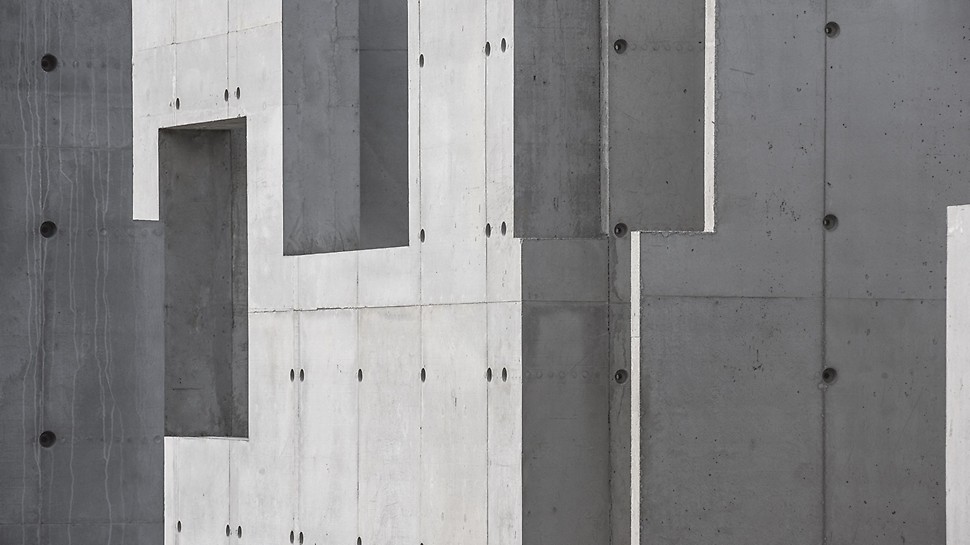 Concrete House: Normaalgezien wordt DUO gebruikt om kleinere geometrische structuren te vormen als een efficiënt alternatief voor zwaardere bekistingsystemen. Dit project heeft echter aangetoond dat het DUO systeem tot meer in staat is. (Foto: seanpollock.com)