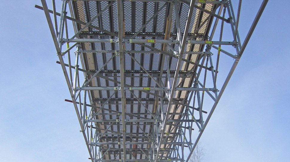 Kevyen liikenteen väliaikainen silta, Varkaus