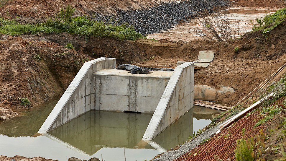 La réalisation des bassins d’orage permettra de récolter les eaux de pluie et d’éviter de nouvelles inondations.