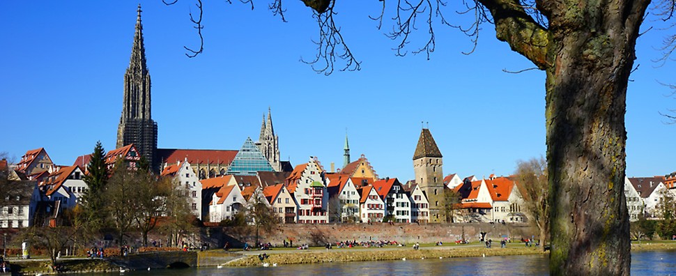 Stadt Ulm mit Ulmer Münster