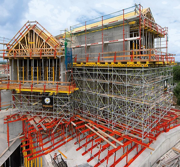 VitraHaus, Weil am Rhein, Germany - The comprehensive PERI formwork and scaffolding solution took into consideration all geometrical, static and safety requirements.