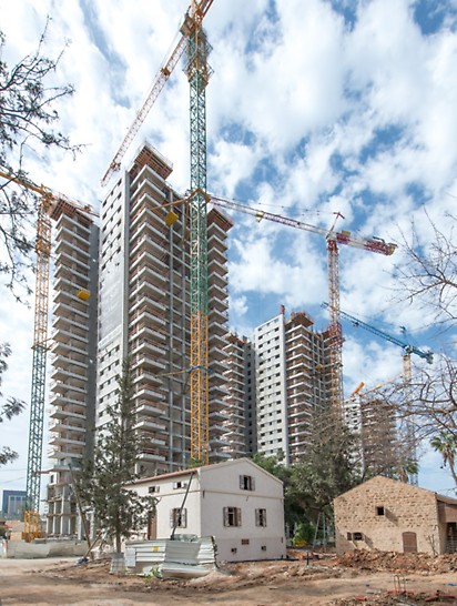 מגדלי שרונה תל אביב - שולחנות לביצוע מרפסות