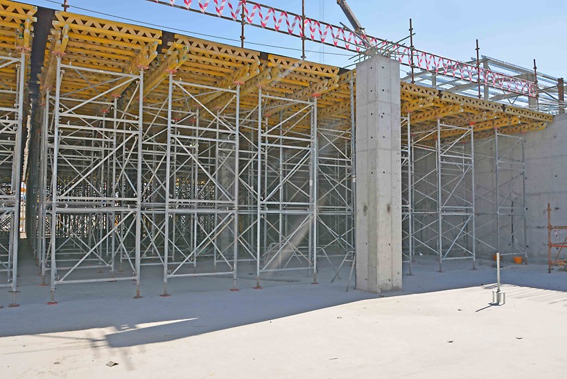 PD8 Shoring system is used for the slabs