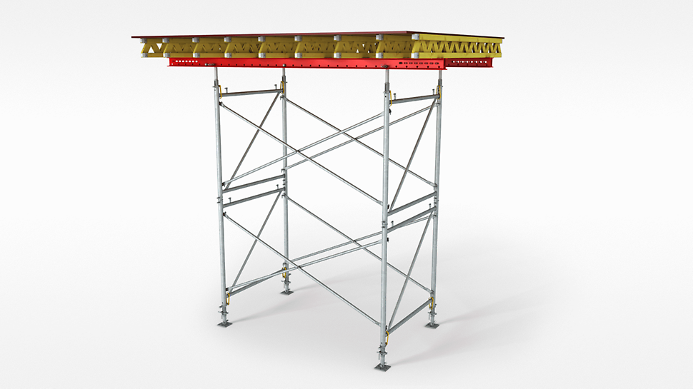 The cost-effective shoring for slab tables and high loads
