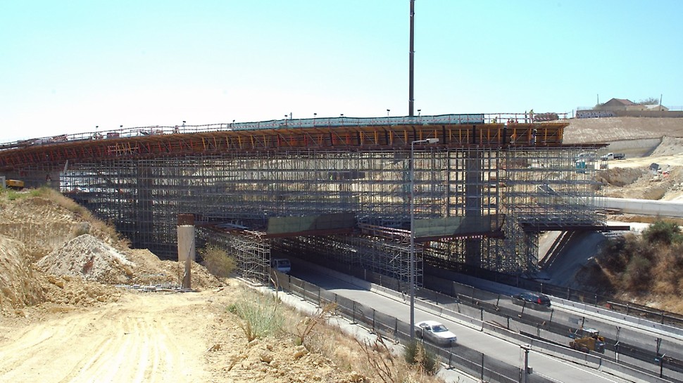 Eixo Norte/Sul Lisboa - Faseamento construtivo da colocação dos módulos.