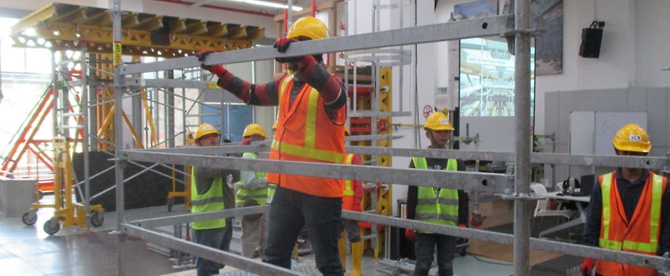 Standard and/or customized Formwork, Scaffold and Safety related trainings for the wide range of PERI systems used in the region
