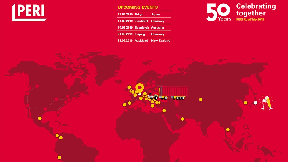 Roadmap of 50 years celebrations