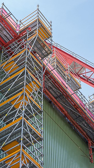 Budowa nowej fabryki witaminy A w BASF w Ludwigshafen, Niemcy