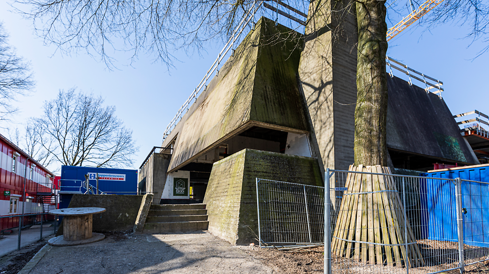 PERI bouwplaats van de BunkerToren in Eindhoven.