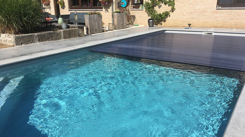 PERI DUO, léger et facile à utiliser, est le coffrage idéal pour la construction de piscines.
