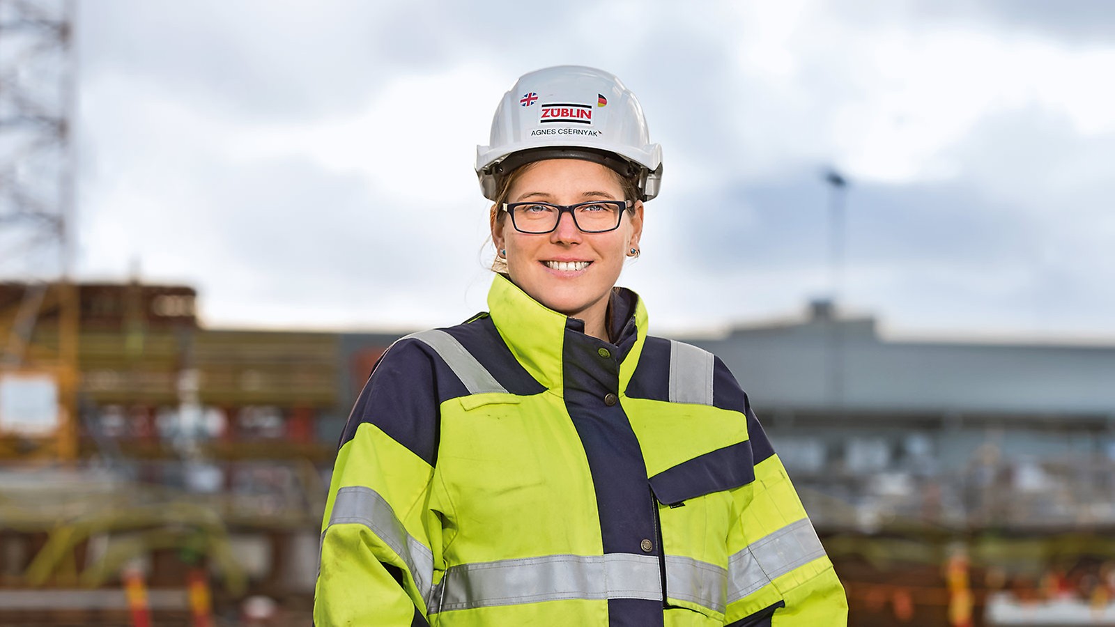 Portrait of Agnes Csernyak, Block Manager Concrete at Züblin Scandinavia AB