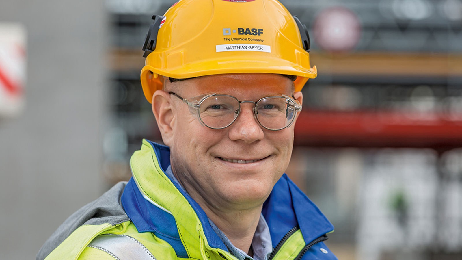 Porträt von Matthias Geyer, Senior Construction Manager bei BASF SE