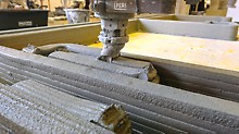 The company Röser GmbH will use the printer at the new company location in Laupheim to print a wide variety of precast concrete parts. 