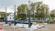 PERI tipărește prima clădire rezidențială din Germania cu imprimanta de portal BOD2 în Beckum (Renania de Nord-Westfalia)