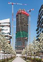 Generali Tower, Milán, Itálie - Lo Storto, stočená, budoucí správní budova pojišťovací společnosti Generali