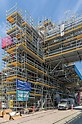 The majority of the approximately 4,000 scaffolding units were planned using CAD and provided as 3D models over the course of the 18-month project term required to construct the complex BASF plant. In this way, it was possible to minimise conversion times, optimise scaffolding costs and implement high safety standards as early as the planning phase.