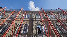 PERI press release - Competent handling of renovation work with project-specific solutions - Formwork and scaffolding technology for existing buildings