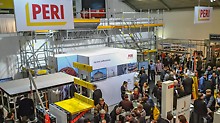 Big intake at BAU 2017: On the first two days already, PERI counted significantly more visitors than in 2015. The interested persons were particularly closely scrutinizing the PERI novelties.
