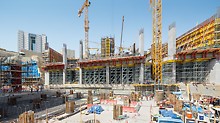 Msheireb Metro Station, Doha, koncept oplate i nosive skele prilagođen specifičnostima projekta