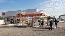 Official opening of scaffold production in Günzburg / Bavaria