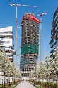 Insgesamt 44 Geschosse winden sich bei dem sogenannten Generali Tower in Mailand (Italien) elegant nach oben. Die raffinierte Kletterschalungslösung für das Projekt von Zaha Hadid stammt aus der PERI Feder.