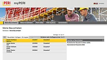 Up-to-date, transparent and available 24/7! PERI is the first manufacturer of formwork and scaffolding to offer its customers direct access to necessary information. All project documents can be called up online at any time.