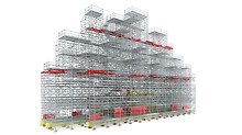 The 3D model provided a visual representation of any potential obstructions, providing valuable insight for the design and installation teams. (3D model: PERI Iberia)
