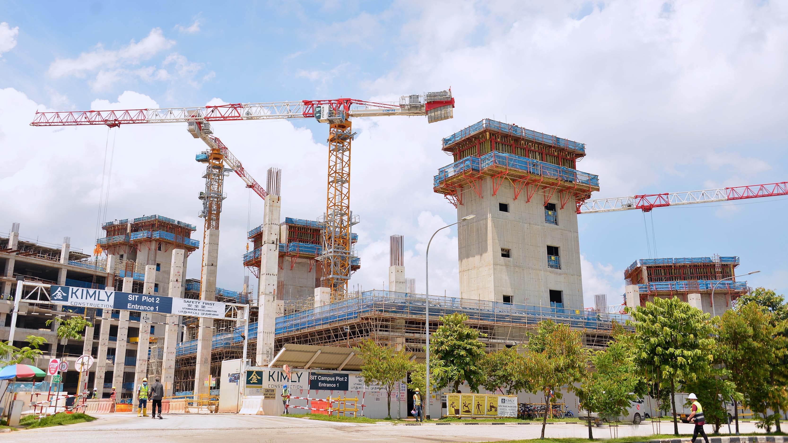 Site progression - April 2022