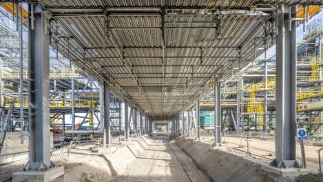 Peri Rack Ampliamento raffineria Neste a Rotterdam