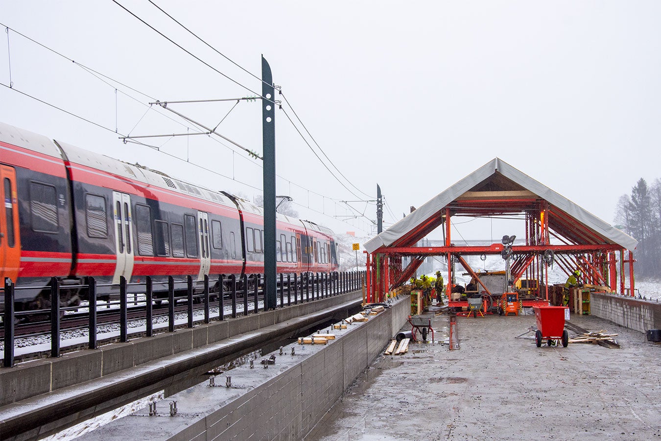 Ny jernbanestrekning