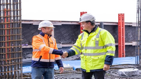 DC Tower 2 is growing at a rapid pace thanks to the close cooperation between PERI and PORR Bau GmbH, the sophisticated technology and the optimised processes.