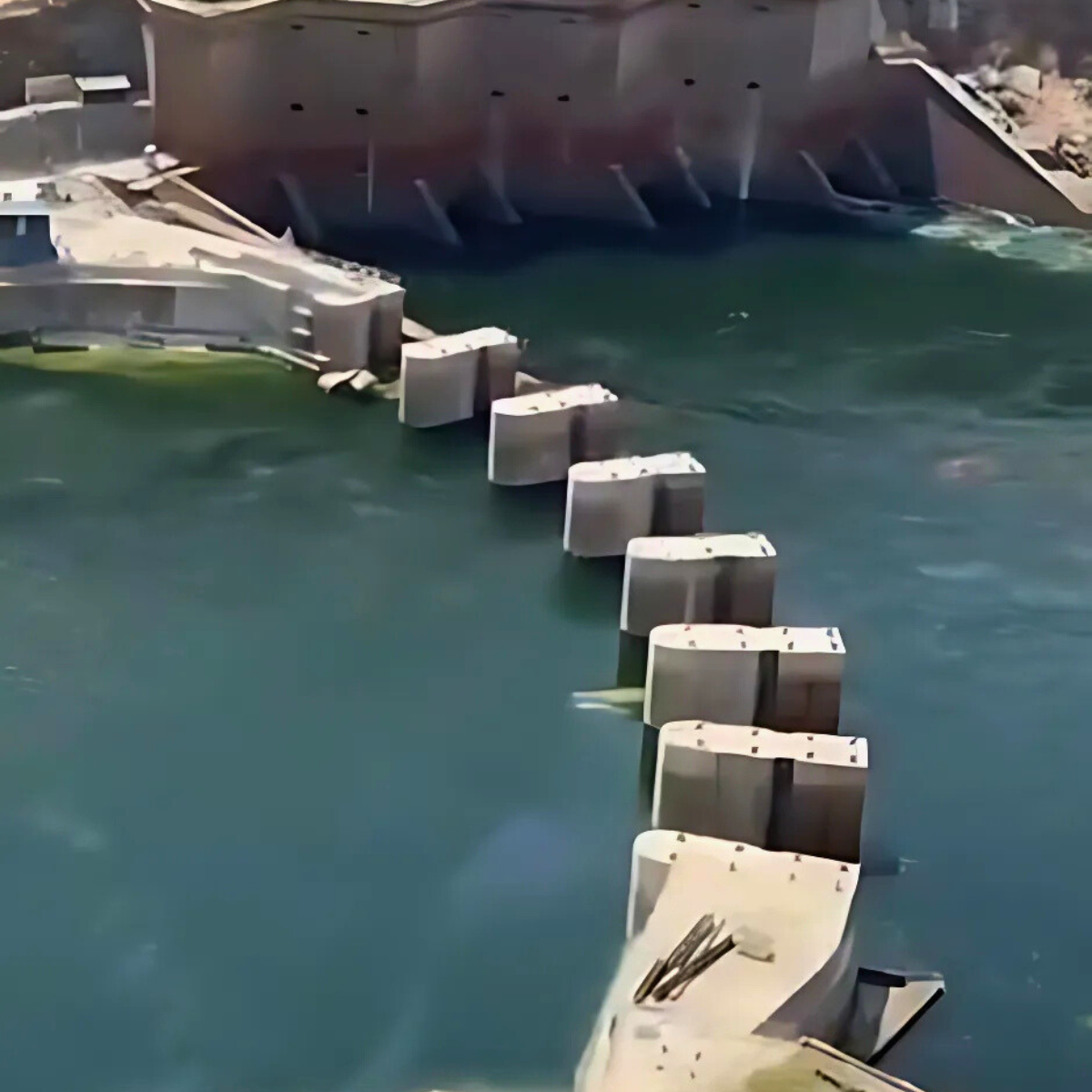 plunge pool refilled 