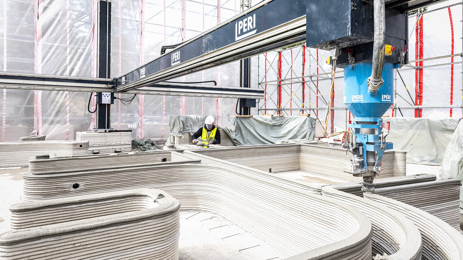 Procesul de imprimare PERI 3D