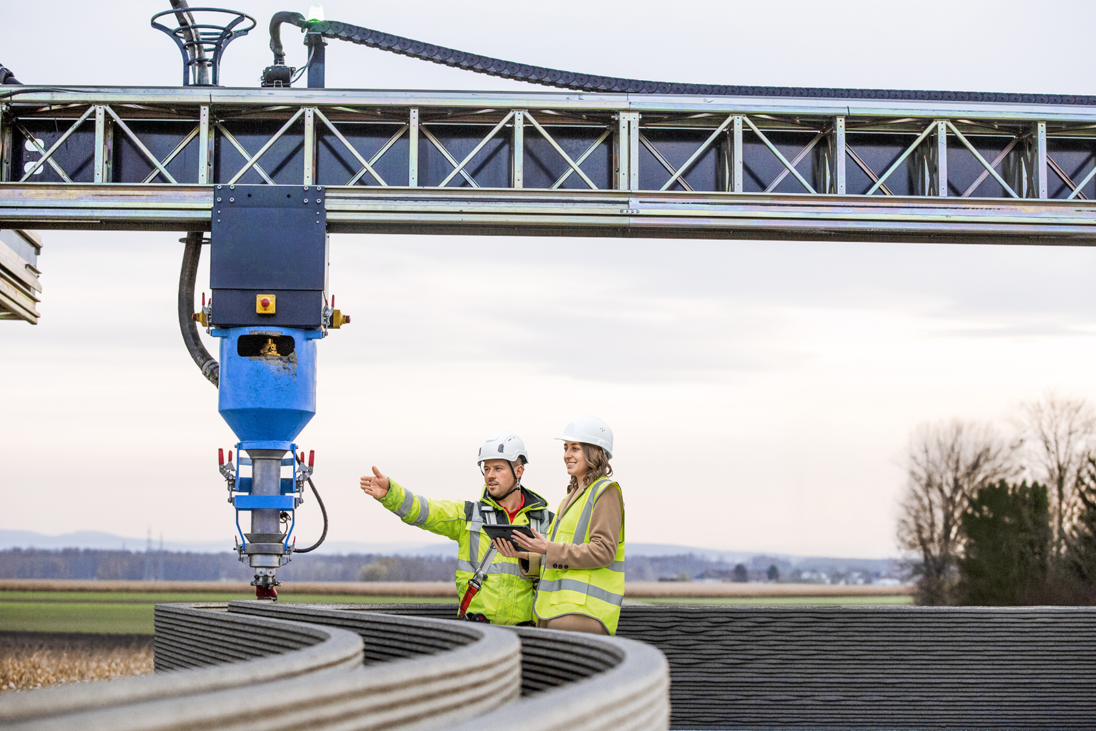 3D Construction red box