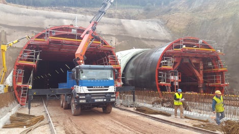 Vallirana Tunnel Barcelona, Spain