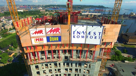 Osłony zabezpieczające RCS spełniały funkcję zarówno osłony, jak i pomostu roboczego.