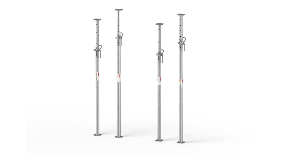 Čelični podupirač za svakodnevnu upotrebu na gradilištu.